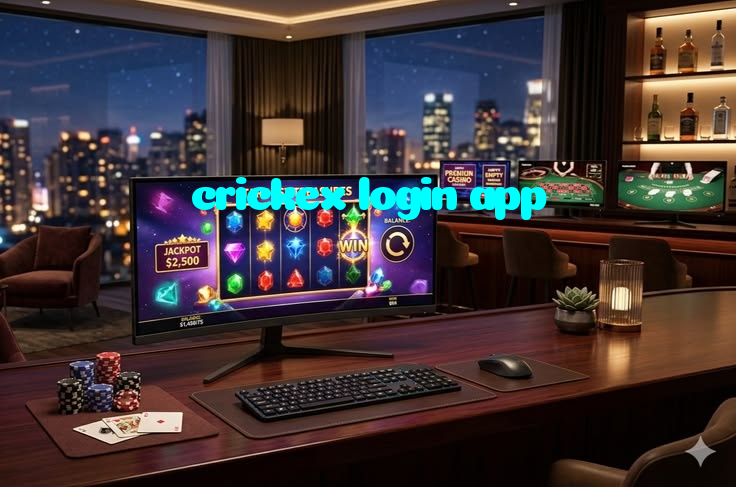 crickex login app casino presented on mobile device in Pakistan with slots and live games