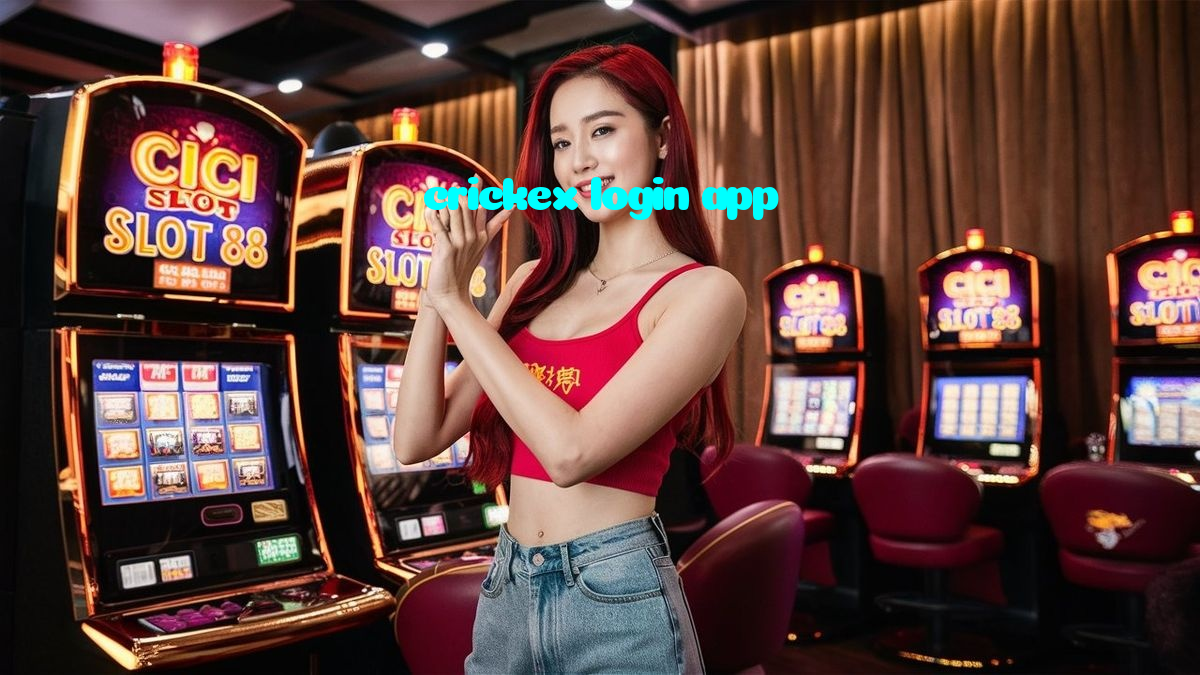 crickex login app casino presented on mobile device in Pakistan with slots and live games